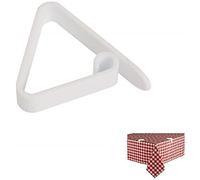 JOY STORE Fermatovaglia in plastica. 4 Pezzi di fermatovaglia 40x55 mm.