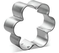 JOY STORE Formine per biscotti in acciaio inox. Taglia biscotti a forma di fiore. Set di 3 pezzi.