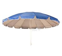 Joy Summer Ombrellone Alluminio 240 cm 16 stecche fiberglass Spiaggia Mare