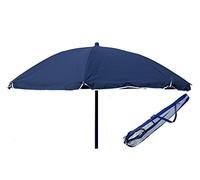 Joy Summer Ombrellone Spiaggia in PolyCotton punta a vite Mare Lido VULCANO - Blu