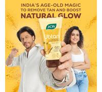 Joy Tan Removal Ubtan Face Wash per pelli luminose e luminose, con curcuma 15...