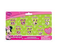 Joy Toy 71108 Minnie 7 Days Set Orecchini e Anelli Adesivi su Carta di Supporto