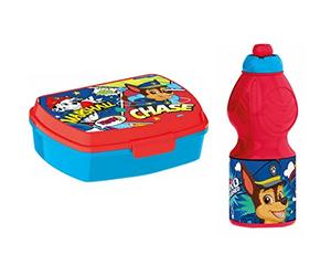 Joy Toy 782776 Paw Patrol Set: Portamerenda e Borraccia, Multicolore