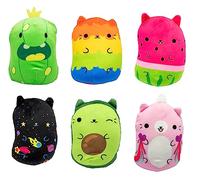 Joy Toy Cats vs Pickles - Peluche super morbido con berretti, 16,5 x 13 x 22 cm