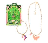 Joy Toy - Collana e bracciale in metallo con ciondoli