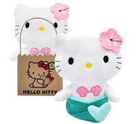 Joy Toy - Hello Kitty sirena in peluche ECO 24 cm con borsetta in cartoncino