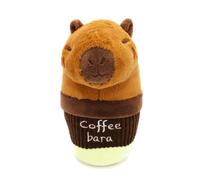 Joy Toy - Hug-a-Capybara 24147 - Peluche Capybara Coffeebara, 21 cm