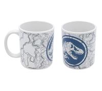 Joy Toy Jurassic World Dominion Tazza di Ceramica Bianca con Stampa (capacitá: 3
