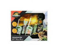 Joy Toy - Jurassic World Rebirth 24205 Adventure Set 5 pezzi: walkie talkie, binocolo, bussola e torcia in confezione regalo (batterie non incluse)