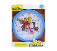 Joy Toy Minions orologio da parete in plastica Analog 24 cm in regalo Confezione 90324