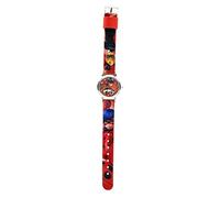 Joy Toy Orologio Analogico al Quarzo Unisex Bambino con Cinturino in Stoffa 17062, Multicolore, 4,7 X 1,9 X 24,5 Cm