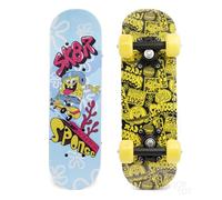 Joy Toy - SpongeBob SquarePants mini skateboard in legno - 43 x 12 x 8 cm