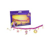 Joy Toy Unicorn Academy - Braccialetto in corda metallica con ciondoli