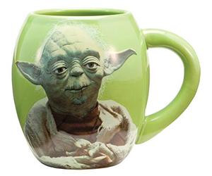 Joy Toy Yoda Tazza Ovale, Ceramica, Multicolore, 10X10X11 Cm