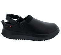 Joya Ace Sr W Black, Damenclog, Cuoio Liscio/Tessile, Senso-Sohle JY025A Nero