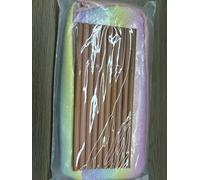 Joyan Astuccio Portapenne con 3 Scomparti, Astuccio Portapenne con Cerniera per Cancelleria, Contiene Pennarelli e Accessori, Astucci Matite Astucci Ufficio Lavoro Arcobaleno