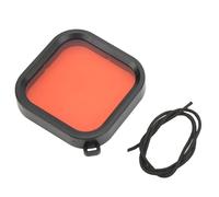 Joyance Filtri subacquei per Hero 10 11 Black, custodia impermeabile, correzione quadra del colore per fotografia subacquea, rosso, filtri di ricambio per lenti subacquee