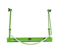 Joyance Harmonicabracket - Supporto per armonica con clip da 18 cm, compatibile con armoniche a 24 fori e 10 fori, verde, design regolabile e leggero