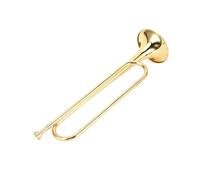 Joyance Musicaloutil Bugle in ottone, tromba standard retrò, strumento musicale di ricambio per gruppo scolastico, include un moutiece, uno strumento a fiato per sfilate e