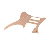 Joyance Piastra di battaglia per chitarra con piastra di protezione per chitarra, in lega di alluminio anti-graffio HSH Piastra Tiragraffi per chitarra elettrica, finitura dorata, design per una