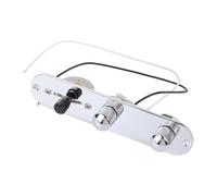 Joyance Scheda di controllo per chitarra elettrica, circuito per chitarra elettrica, 3 vie, ricambio in metallo con 2 viti, compatibile con varie chitarre elettriche, facile da installare