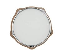 Joyance Silent Drum Practice Pad 33 cm Silent Drum Practice Mat con base in legno, chiave a T, pad per suonare la batteria, ideale per musicisti, batteria portatile, design