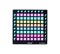 Joyance WORLDE - Controller MIDI elettronico a 64 tasti, con pad retroilluminati RGB (nero)