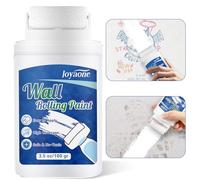 JOYAONE Rullo per Vernice Bianca,Kit di Riparazione per Pareti Portatile e Integrato, Facile da Applicare, Vernice Bianca a Rapida Asciugatura a Base d'Acqua, Adatto per Piccole Aree di Cartongesso