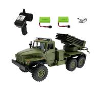 JOYARCH Auto da arrampicata in scala 1:16, 5 km/h, con ruota di scorta, modellino radiocomandato con lanciarazzi, regalo per adulti