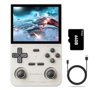 JOYARCH K36 Retro Console per videogiochi portatile con schermo IPS da 3,5 pollici, 640 x 480, doppio joystick da 64 GB, mini lettore video retrò portatile integrato, oltre 16000 giochi