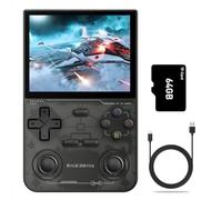 JOYARCH K36 Retro Console per videogiochi portatile con schermo IPS da 3,5 pollici, 640 x 480, doppio joystick da 64 GB, mini lettore video retrò portatile integrato, oltre 16000 giochi