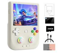 JOYARCH RG406V - Console da gioco retrò con 256 GB, più di 9000 giochi, Android 13, 4 pollici, 960 x 720P, schermo IPS, uscita 1080P, WiFi, Bluetooth