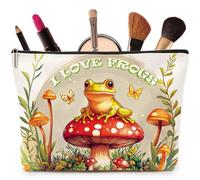 Joybble Borse Cosmetici - Serie Frog, 01 - Amo le rane, Beauty Case