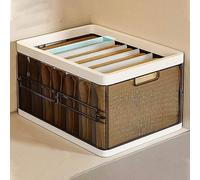 JOYBOS Organizer per vestiti con 7 separatori e senza coperchio