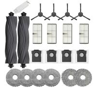 JoyBros Accessori per Dreame L40 Ultra AE L10s PRO Ultra Heat/L10s Ultra Gen 2 Mova E30 Mocio/Panni X6; Sacchetto X4; Filtro X4; Spazzole Principali X2; Spazzole Laterali X4 Ricambi