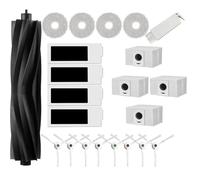 JoyBros Accessori per Ecovacs DEEBOT T20 Omni, T20e Omni, 1 Spazzola Principale in Gomma, 4 Filtri HEPA, 4 Panni per mocio, 8 Spazzole Laterali, 4 Sacchetti per Aspirapolvere