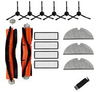 JoyBros Accessori Ricambi per Xiaomi Mi Robot Vacuum-Mop 2 stytj03hm Vacuum-Mop 2 PRO+ Rolli Spazzola Principale Spazzole Laterali Panni Filtri Ricambio