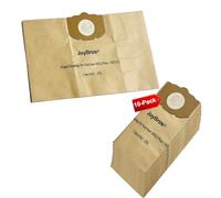 JoyBros Sacchetti di Carta per Kärcher KFI 357 wd2 Plus WD3s 2.863-314.0 WD3 kwd3 KWD1-2 SE 4001 Plus Aspirapolvere Sacchetti per la Polvere(10 PEZZI)