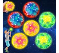 Joycabin 6 pezzi Astro Jump Ball, Moon Ball, Palla di gomma, Galaxy Ball, Flummies per bambini, Space Ball un suono esplosivo per bambini e adulti