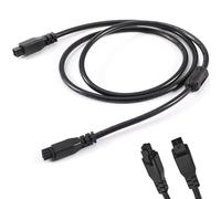Joycabin Cavo di prolunga AMS Lite a 4 pin per stampante 3D Bambu Lab A1/A1mini, 1 m 22 AWG, anima in rame con anello magnetico per stampante 3D Bambu Lab