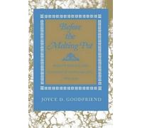 Joyce D. Goodfriend Before the Melting Pot (Tascabile)