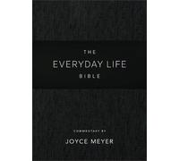 Joyce Meyer Everyday Life Bible: Black LeatherLuxe® (Copertina rigida)