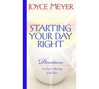 Joyce Meyer Starting Your Day Right: Devotions (Tascabile)