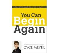 Joyce Meyer You Can Begin Again (Tascabile)