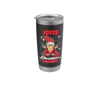 Joyce rende il nome magico di Natale Joyce gnomo Bicchiere termico in acciaio inox doppia parete