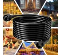 Joycome Cavo di Prolunga 10M/32.8Ft 2 Pin per Luci Natale | IP65 Impermeabile Cavo Prolung per Catena Luminosa Esterno, Luci da Giardino, Luci Stringa, Pannelli Solari
