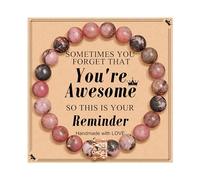 JoycuFF Regalo di compleanno per donna, idea regalo per amicizia, per donne, migliori amici, bestie, zia, femmina, mamma, figlia, nipote, fidanzato, anniversario, Natale, laurea, guarigione, pietra