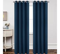 Joydeco Set di 2 tende oscuranti, lunghezza 305 cm, a isolamento termico, 2 tende oscuranti con occhielli, per finestre di camera da letto e soggiorno
