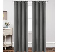 Joydeco Set di 2 tende oscuranti, lunghezza 305 cm, a isolamento termico, 2 tende oscuranti con occhielli, per finestre di camera da letto e soggiorno