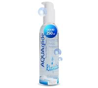 JOYDIVISION AQUAglide liquid 250 ml è un lubrificante a base acquosa, extra liquido, compatibile con | preservativi in lattice